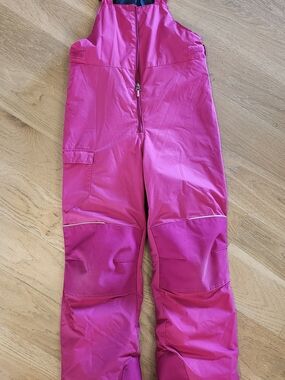Columbia Omni-Tech Youth Large 14/16 Purple/Pink Snow Bibs Ski Pants EUC